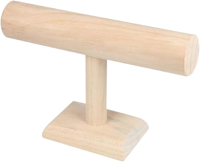 BOCAR Natural Wood Display Stand Organizer Holder for Necklace Bracelet Ring Earring (MT-SZ)