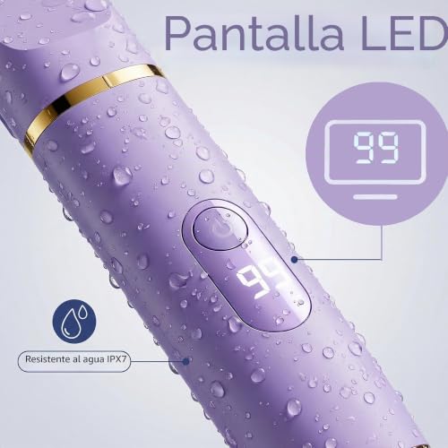 Cortadora para mujer Trimmer XkuiHF 5 en 1 con cabezales intercambiables para rostro 4