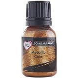 Peinture Rainbow Dust Cake Art, or métallisé 25 ml