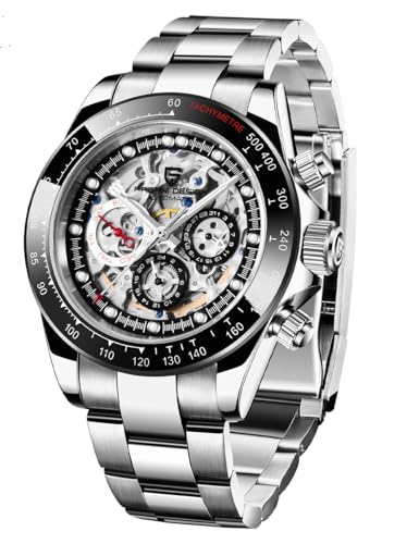 Pagani Design PD 1653 Montre Automatique Pour Homme Design Hollow Out Design mécanique étanche Cadran 40 mm Cristal Saphir PD 1653 Cadeau Pour Homme