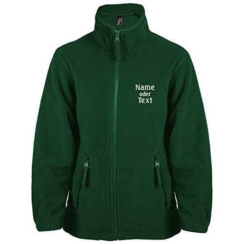 Nashville Print Factory Kinder Fleecejacke bestickt