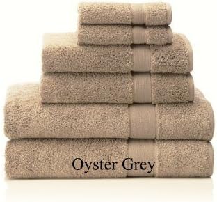 Signature Zero Twist - Toalla de baño de algodón, color gris ostra