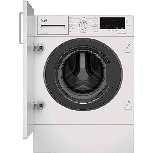 Beko RecycledTub® WTIK86151F Integrated 8kg Washing Machine with 1600 rpm - White - C Rated Beko RecycledTub® WTIK86151F Integrated 8kg Washing Machine with 1600 rpm - White - C Rated