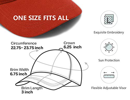 Usa Baseball Cap Polo Style Adjustable Embroidered Dad Hat American Flag For Men And Women Red #TOP5