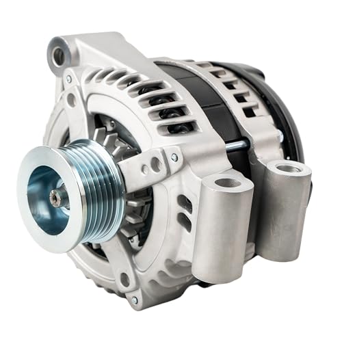 1042105360 Alternator Compatible with Jaguar F-Pace F-Type XE XF XFR 2010, Land Rover LR4 2010, Range Rover 2010-2012, Replacement Alternators 1042105360, 1042101470, 1042105361, 8W83-10300-AB