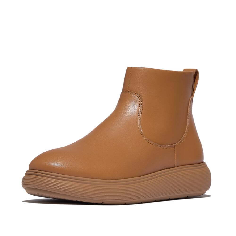 Fitflop iQ-COMFF LEATHER ZIP ANKLE BOOTS