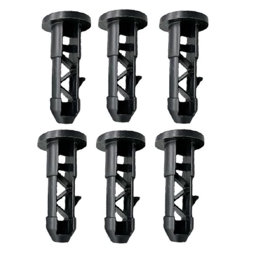 Trash Can Lid Latch Pins, Trash Can Lid Replacement, Rotating Hinge Axle Plug OD 2CM Link Bolts for Wheelie Garbage Collector with Wheel Rollout Disposal Bin Commercial Waste Container (6pcs)