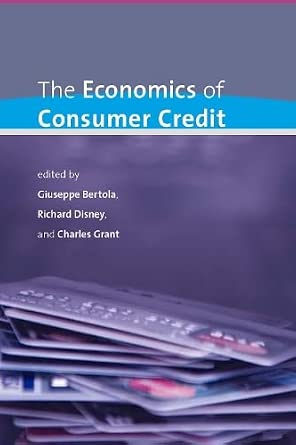 The Economics of Consumer Credit book cover