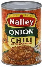 Nalley Onion Chili Con Carne with Beans, 14-ounce Cans (Pack of 6)