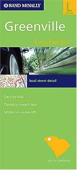 Map Greenville Easyfinder: South Carolina Book