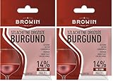 Browin 400120 Weinhefe Burgund, Flussighefe edel hefe weinnhefe, Edle flüssige Weinhefe - für...