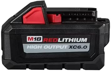 For Milwaukee 48-11-1865 M18 18-Volt Lithium-Ion High Output Battery Pack 6.0Ah