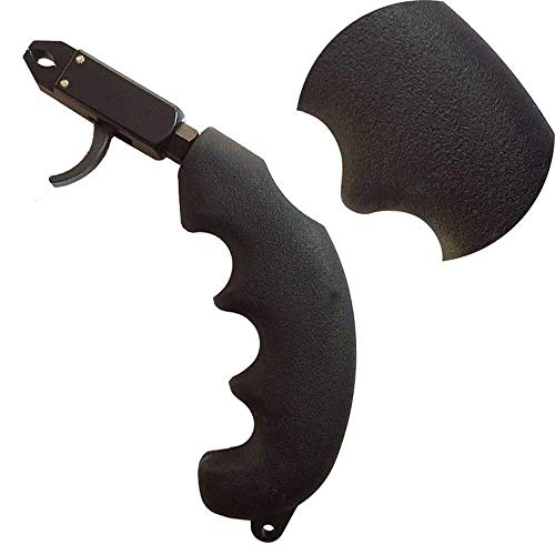 Archery Release Aids Grip 3 Fingers Caliper Trigger Compound Bow Hunting Shoot