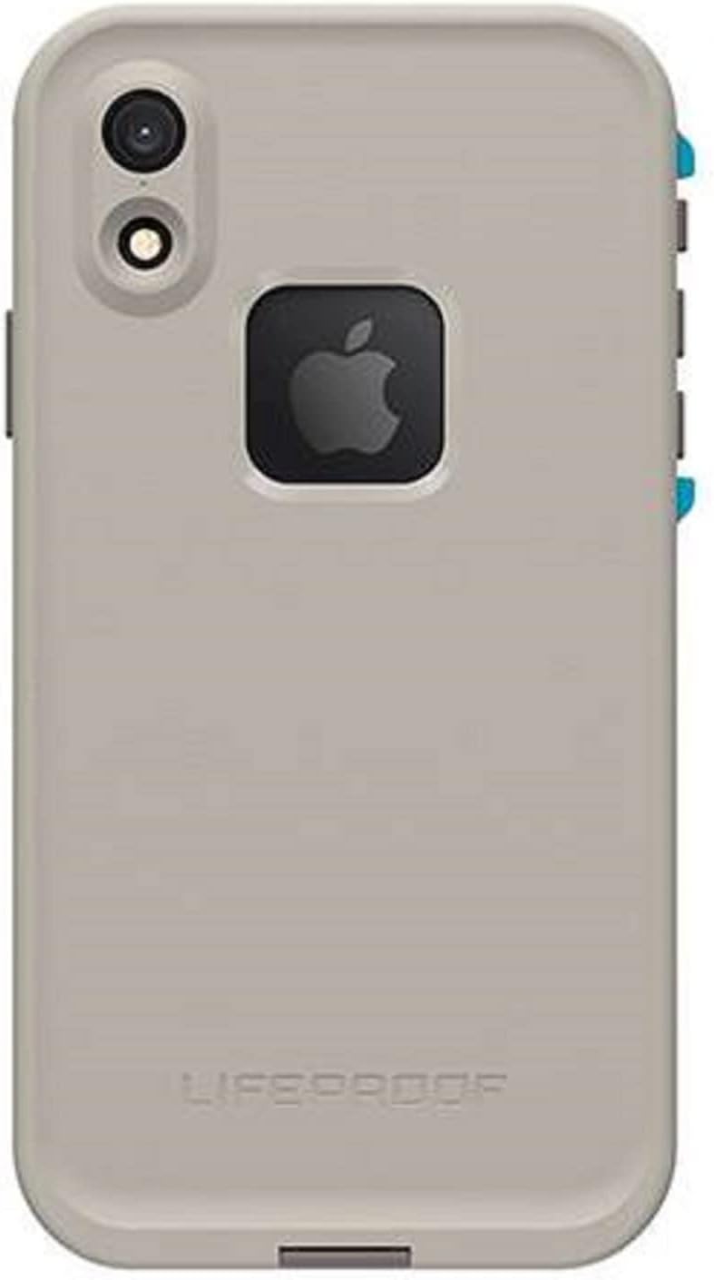 LifeProof FRĒ Series Waterproof Case for iPhone XR (Only) - with Cleaning Cloth - Non-Retail Packaging - Body Surf (Cement/Gargoyle/Hawaiian Ocean)