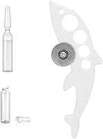 Vista 6 de Abrebotellas de ampolla,Abrebotellas de ampolla de vidrio con forma de pescado,Dispositivo de corte de rompedores de ampollas conveniente