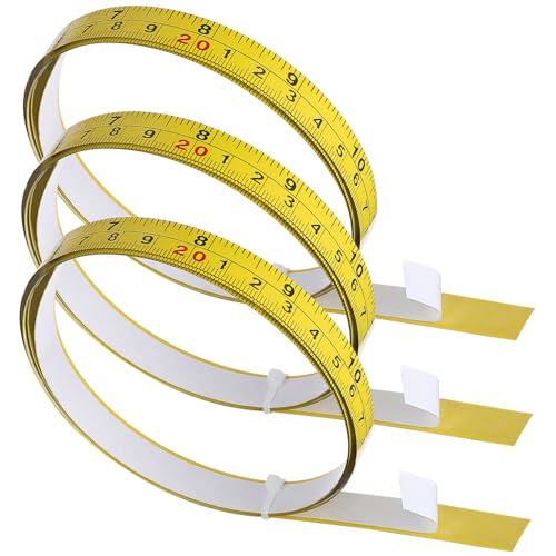 Nolitoy Selbstklebendes Maßband 3er Pack