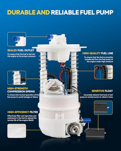 Image of PHILTOP Electric Fuel Pump Assembly FG1182 Fit for Nissan Murano