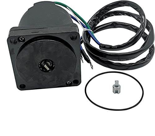 67H-43880-00 Power Tilt/Trim Motor for Yamaha 150-175-200-225-250-300 HP Outboard 67H-43880-01,67H-43880-02,67H-43880-03,67H-43880-04,67H-43880-10 with O-Ring Terminal Ends 1999-2017 by jetunit - Used condition - Image 3