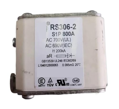 Fusibles RS306-2-W1Z 630A 690V 260FZG0630 évite les pannes de réseau