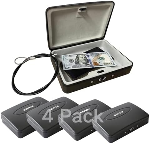 Amazon.com: Steel Locking Tip Box - Heavy Duty Secure Tip Jar with ...