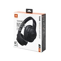 JBL Tune 770 NC – Kabellose Over-Ear-Kopfhörer mit adaptivem Noise-Cancelling und faltbarem Design – Bis zu 70 Stunden Akkulaufzeit mit Schnellladefunktion – Schwarz – Ansicht 5