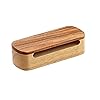 Meinl Percussion Professional Wood Block - Medium-Large Percussion Instrument Incl. Wooden Beater - With Rosewood Striking Surface - Siam Oak, Natural (PMWB1-M) #1