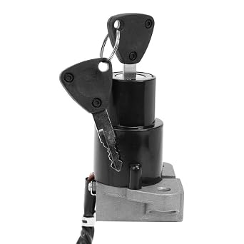 Baceyong 1pc Ignition Switch Lock Keys, Motorcycle Ignition Key Compatible with Yamaha DT125R DT125RH DT125RN DT200R TZR250 XT350 XT500T XT600EH XT600EN