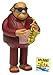 The Simpsons Series 6 Action Figure Bleeding Gums Murphy