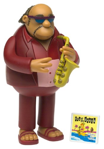 The Simpsons Series 6 Action Figure Bleeding Gums Murphy