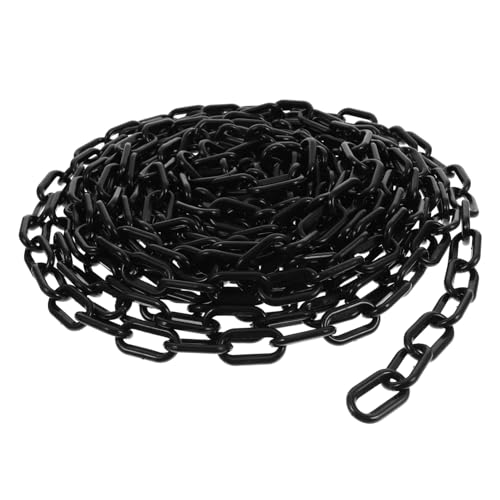 Hemobllo Chaîne de Sécurité Plastique pour de Chaîne de Délimitation Robuste et Visible pour Installations Temporaires et