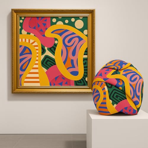 Zuri Design Headwrap, Polyester & Cotton Blend Hair Wrap, Lightweight Head Scarf for Women, Scarves and Head Coverings Multi3