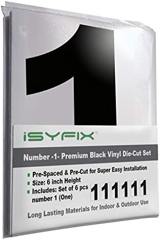 Amazon.com: 2 Sets Vinyl Numbers Stickers Self-Adhesive Window Numbers ...