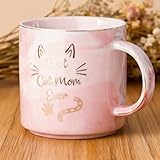 Mecai Cat Mom Gifts For Women Best Mom Ever Coffee...
