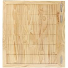 Single Dutch Door, 31.5 x 35.43 Inch Modern Single-Door Leaf Partition Door for Clubs, Balconies, Terraces, Cafes