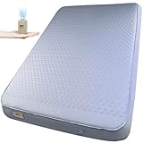 Origem Colchoneta de Camping Autoinflable Doble con Bomba Eléctrica Integrada, 140cm Ancho x 10cm Grosor, Inflado y Desinflado Rápido, Alfombrilla de Espuma para Casa, Senderismo