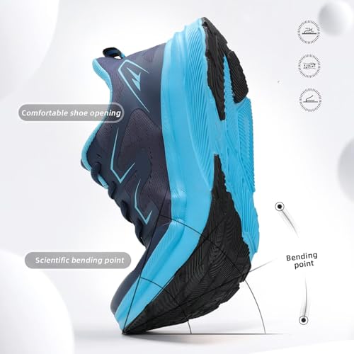 Image of Mens Wide Walking Shoes Wide Toe Box Running Casual Sneakers Tennis Comfortable Trail Athletic Sport Gym Soft Sole