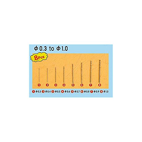 Preisvergleich Produktbild Trumpeter 09954 Modellbau Werkzeug Twist Drilling Auger Bit Set 1