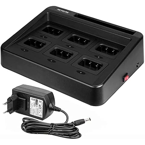 Retevis RT5R Cargador Múltiple de Seis Vías Cover