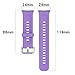 LOKEKE Compatible with Huawei Watch Fit 3 Replacement Band - Replacement Silicone Wrist Watch Band Strap Compatible with Huawei Watch Fit 3 (Black)