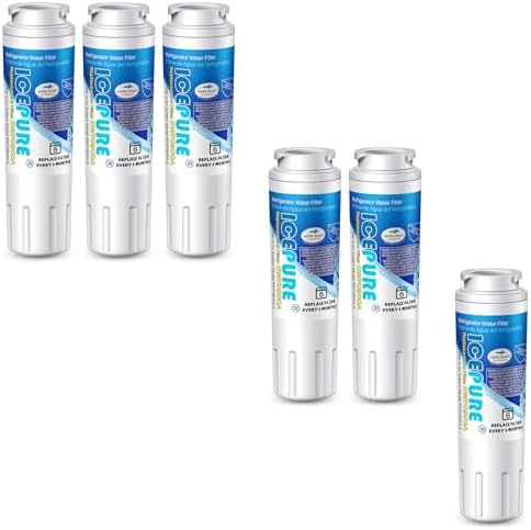 Philips Refrigerator Water Filter 3-Pack - NSF Certified Replacement For Whirlpool EDR4RXD1, Maytag UKF8001, Kenmore 46-9005 & More