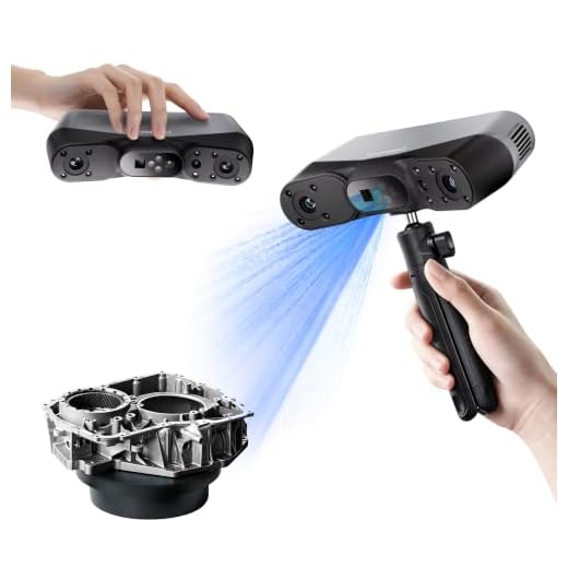 Revopoint POP 4 3D Scanner, AI Segmentation, for 3D Printing, Premium