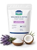 Imperial Feet Epsom Salt Foot Soak – Relaxing Detox, Lavender, 16oz