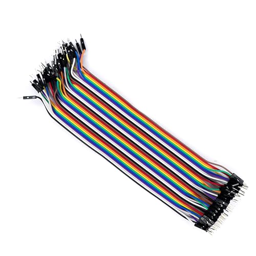 Image of Electronic Spices Jumper Wire cable 40 pin male to male 26AWG (21cm)