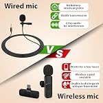 Professional Grade Lavalier Clip On Microphone - Lav Mic for Camera Phone iPhone Video Recording ASMR - Small Noise Cancelling 3.5mm Tiny Shirt Microphone with Easy Clip On System