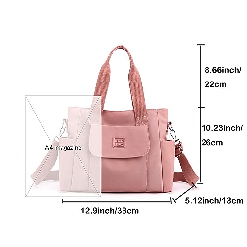 Bolso Tote para Mujer Multi-bolsillos Ligero Grande miniatura 3
