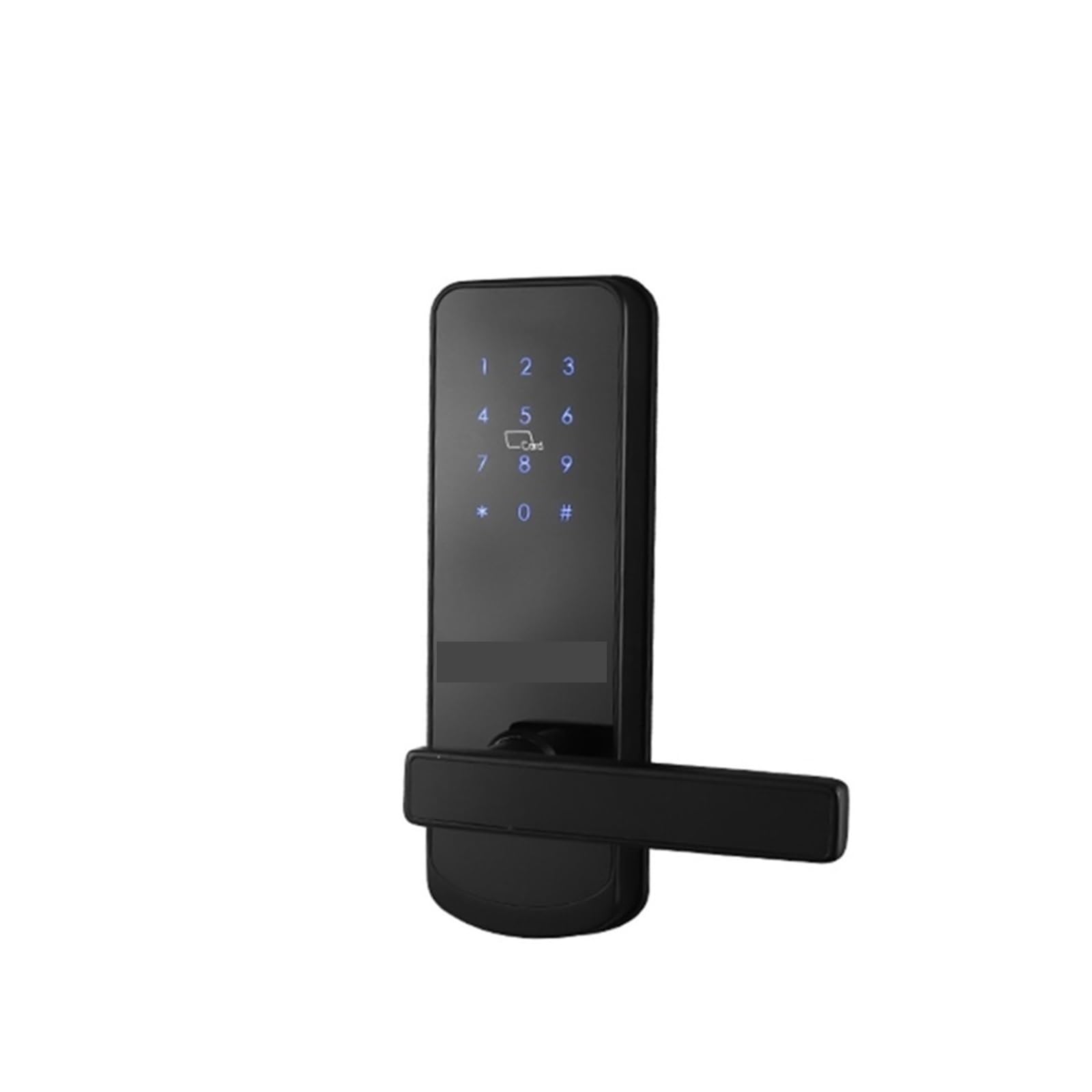 Serrure intelligente, Serrure Électronique Étanche Avec Application Wi-Fi, Écran Tactile Intelligent, Clavier Numérique Et Pêne Dormant For Maison Ou Appartement(Black 240 5050)
