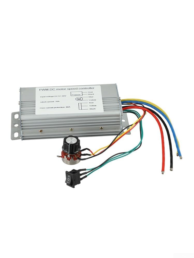 Controlador de motor de cepillo CC 12-60 V 70 A hacia adelante y hacia