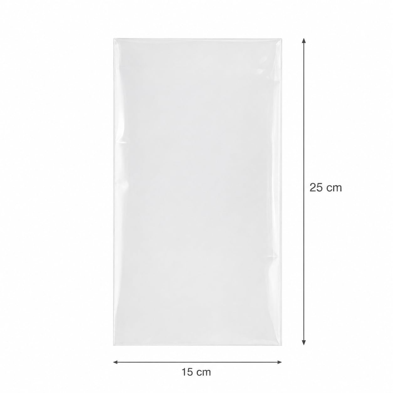 Palucart, 600 Bustine in cellophane trasparente 25x15cm bustina trasparente confetti