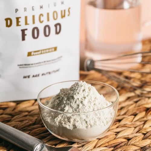 Miniatura 4 de Hsn Goma Guar En Polvo 500g Sin Sabor Espesante Natural Y Saludable Para Recetas Fuente De Fibra Saciante No-Gmo, Vegano, Sin Gluten Ni Lactosa