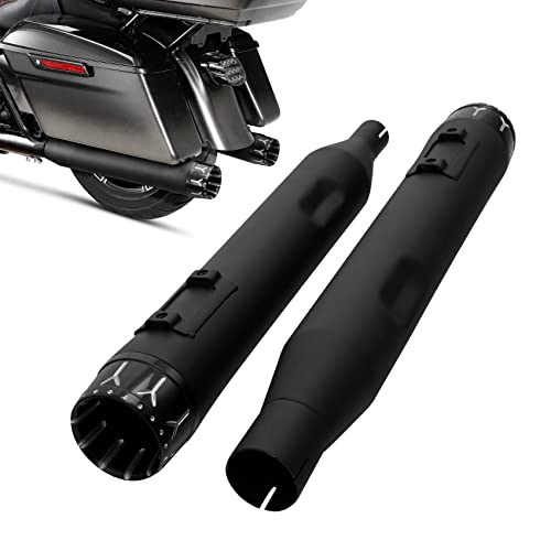Tuyaux d'échappement moto pour Harley Electra Glide pour voyager sur les routes